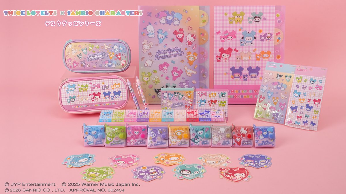 Asia No.1ガールズグループ「TWICE」の公式キャラクター「TWICE