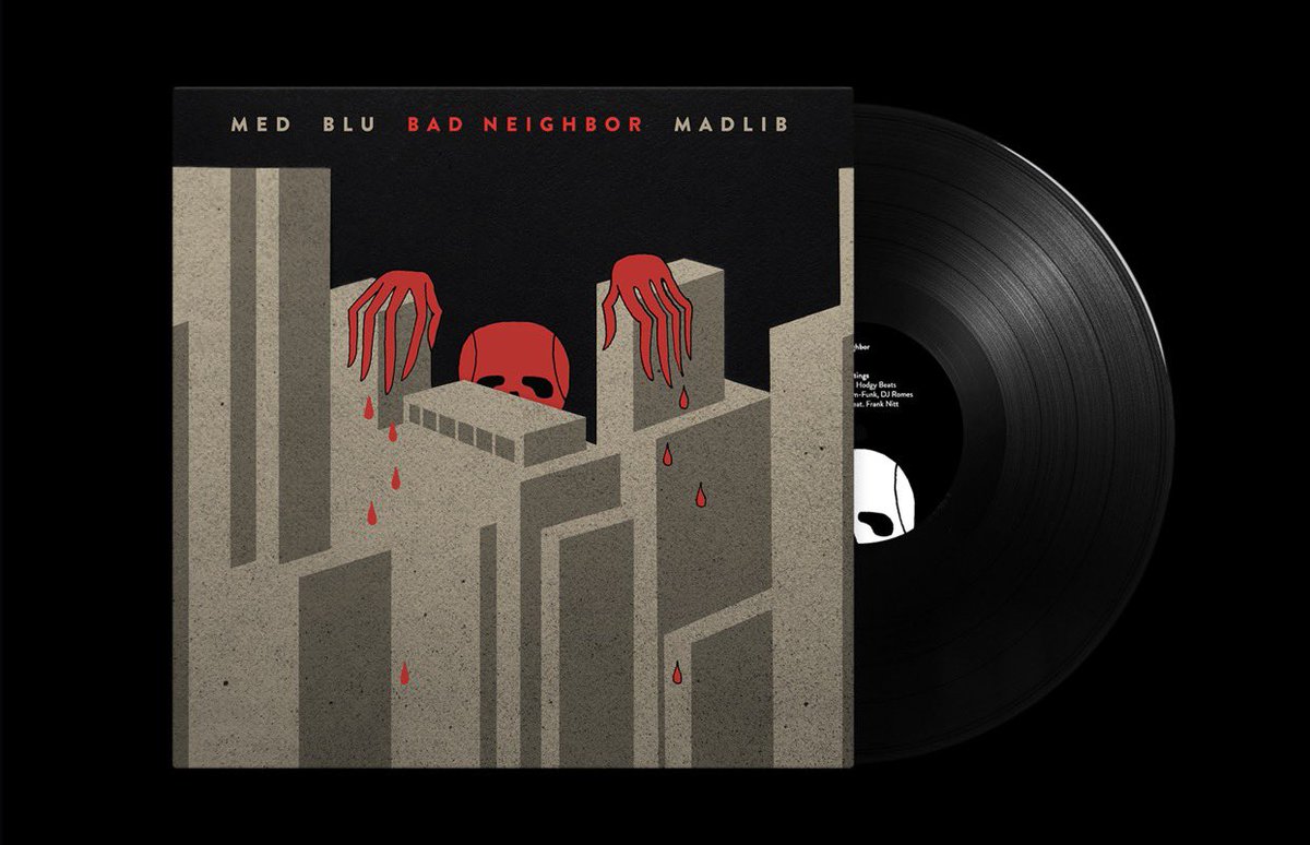 MED BLU MADLIB - BAD NEIGHBOR 2LP レコード MED, Blu, Madlib / Bad