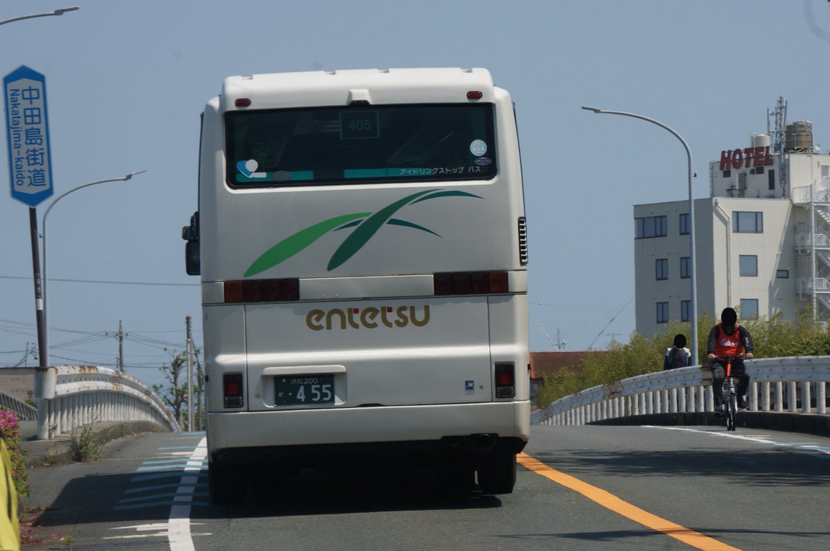遠鉄バス（遠鉄観光） 浜松200か・455 KL-RU4FSEA 浜松まつりシャトル