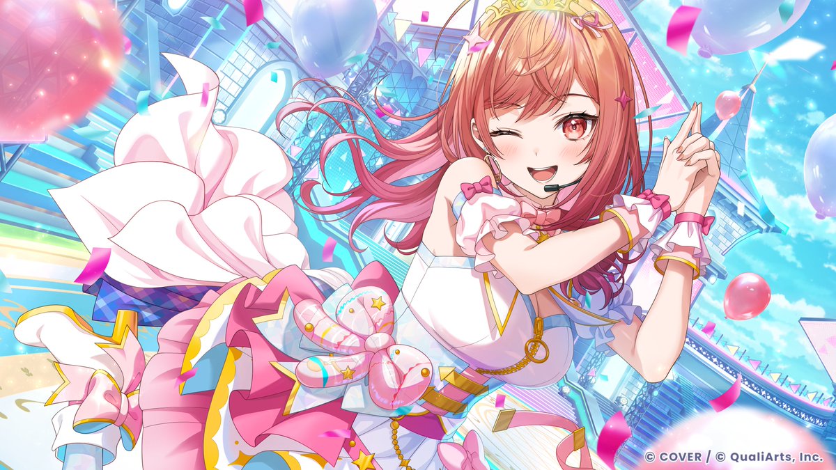 ◥◣ カードイラスト初公開② 🎉◢◤ ReGLOSSの #一条莉々華