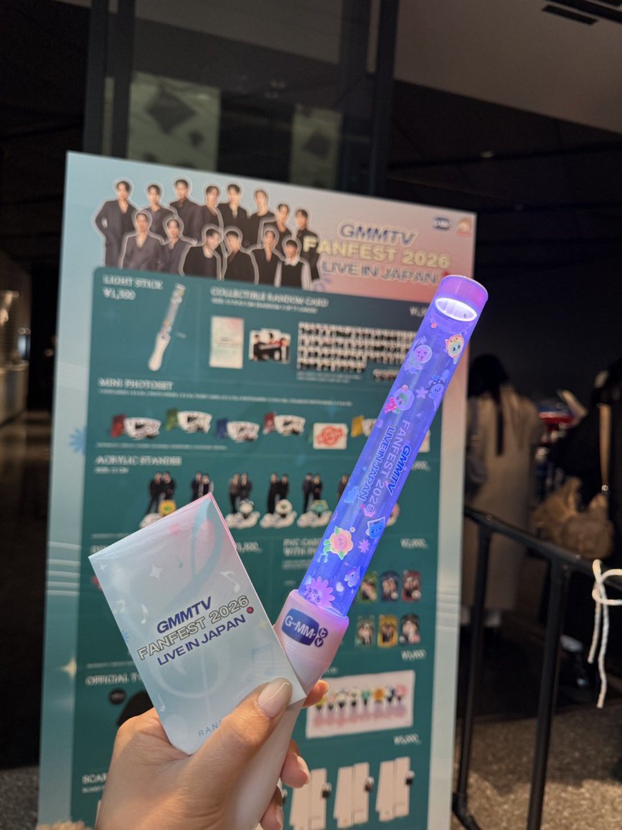 Get ready to shop GMMTV OFFICIAL MERCHANDISE at the “GMMTV FANFEST