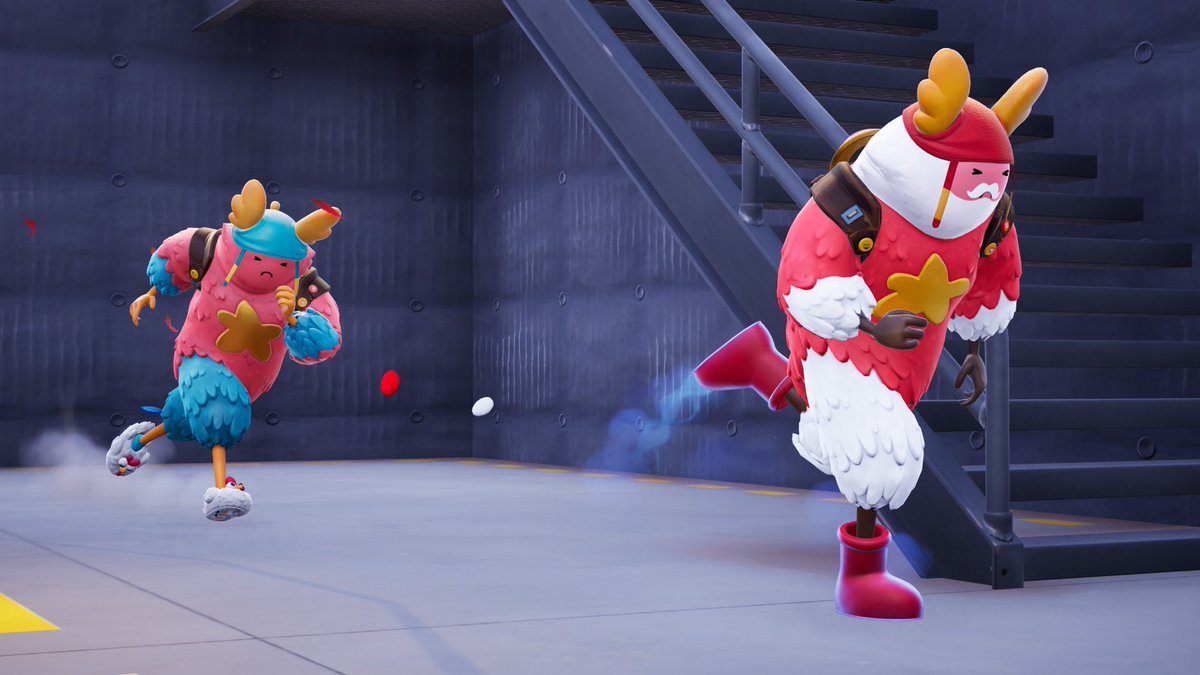 まさんに医療キットを渡すために必死に追いかけまわすカルガフw