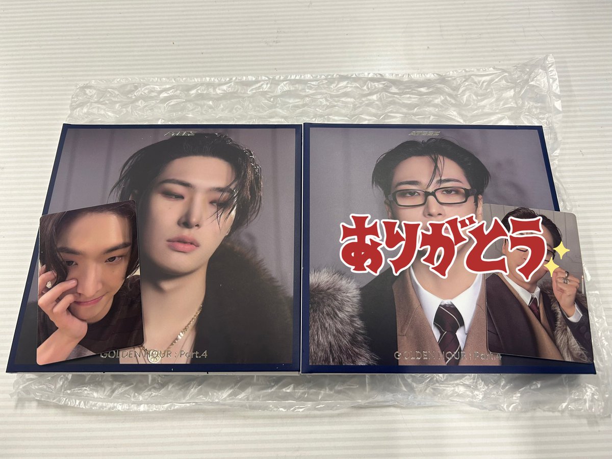 ATEEZ アチズ GOLDEN HOUR : Part.4 封入 トレカ 交換 デジパ 【譲