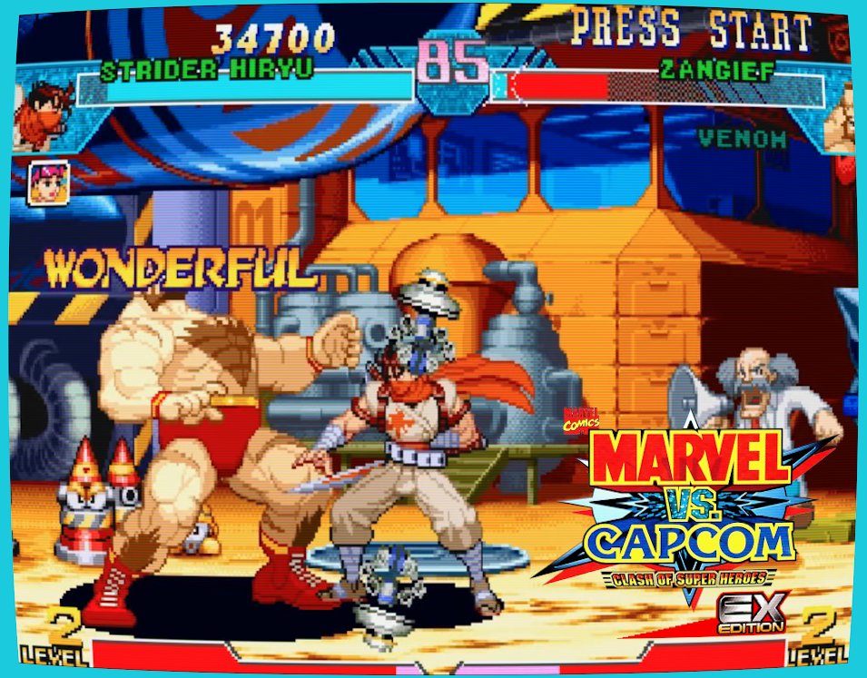 ╭🔰 Marvel vs Capcom: Clash of Super Heroes: EX Edition