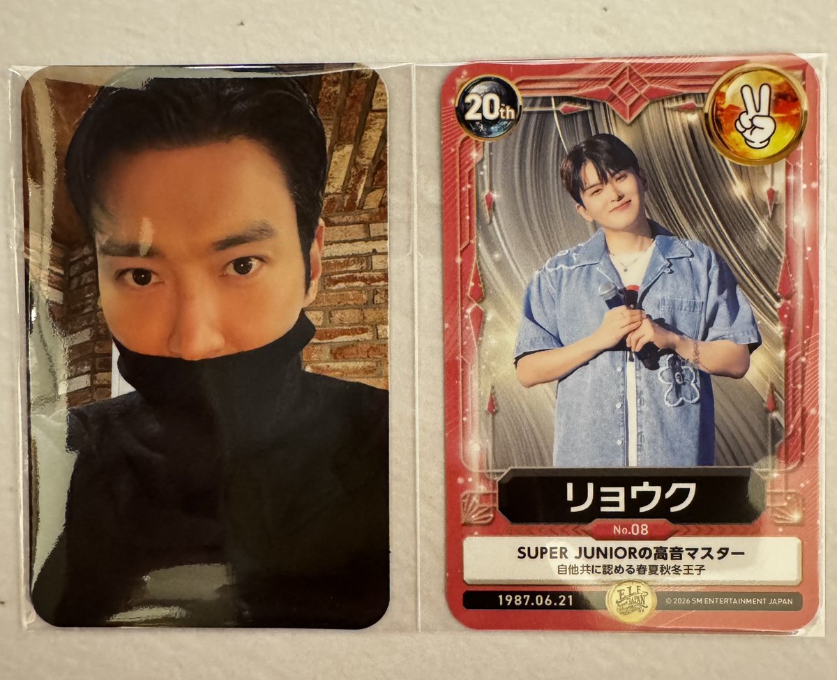 SUPER JUNIOR スペシャルキット 特典 トレカ 交換 譲 シウォン