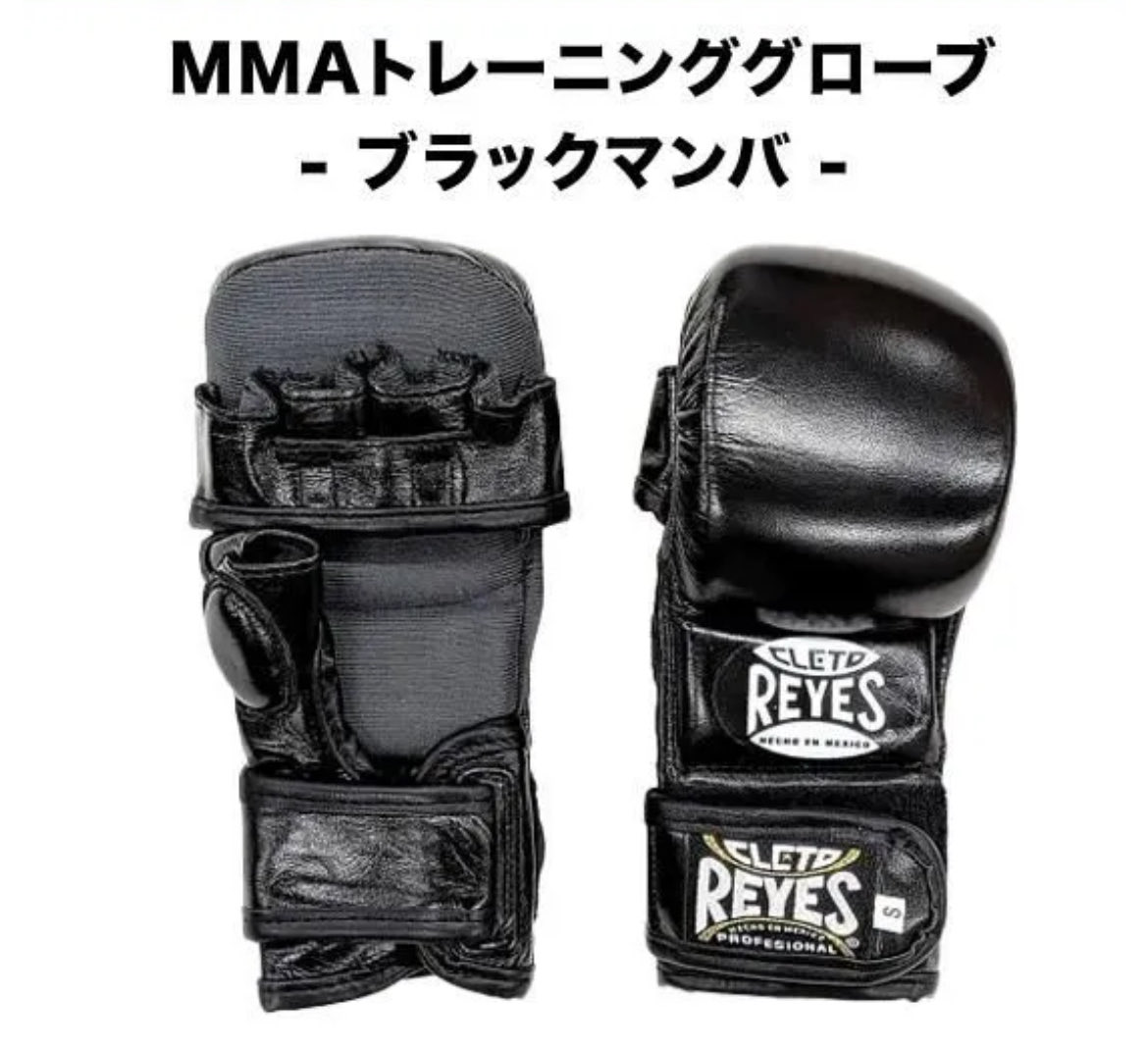 新商品】REYES MMAトレーニンググローブ「BLACK MAMBA」登場🔥 プロ
