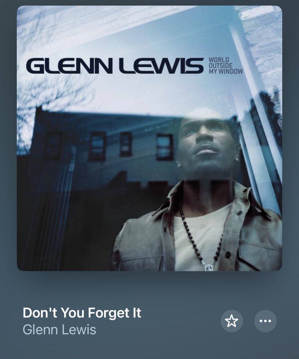 I'll always love this song by the other Glenn Lewis.