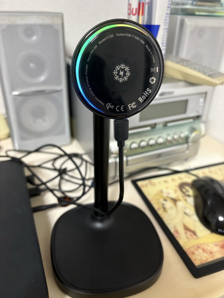 機材買ったときにもぐさんに教えてもらって冷却機能つきのMagSafeの