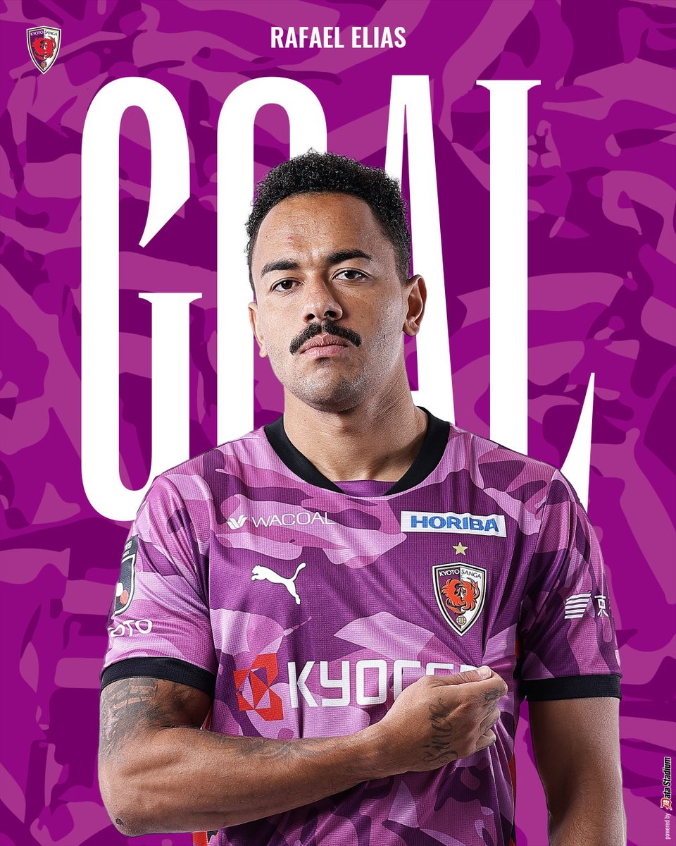 GOOOOAL!!!⚽ 81分 ラファエル エリアス サンフレッチェ広島 1-1 京都