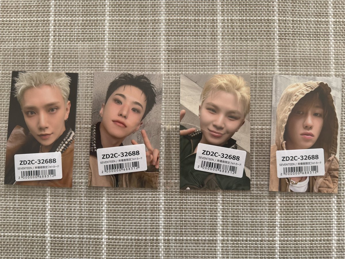 SEVENTEEN セブチ NEW_ new 来場者限定特典 会場限定 特典トレカ 交換