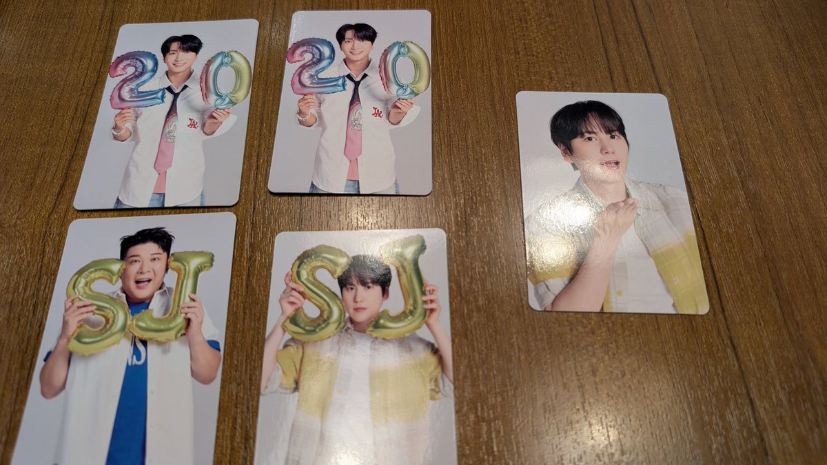 交換希望】 SJ Market SUPER JUNIOR 【譲】 ランダムトレカ下記