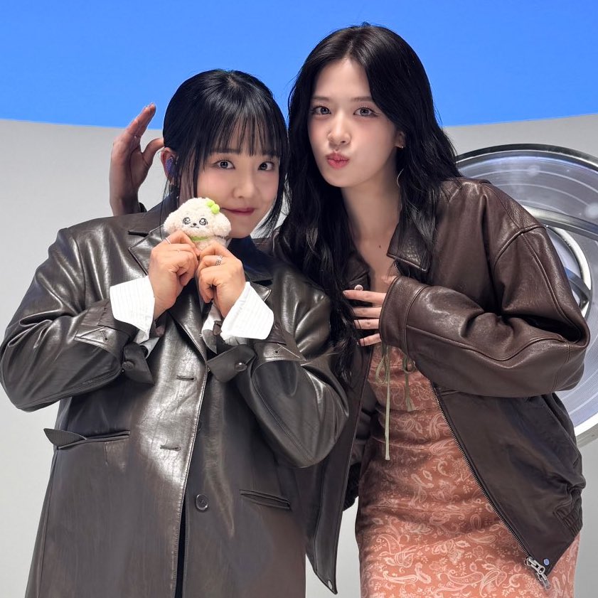 Yujin when she met her fav unnies