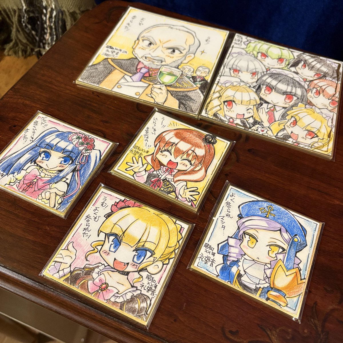 喫茶・九羽鳥庵オープンいたしました。 本日はイラスト対応可能な使用