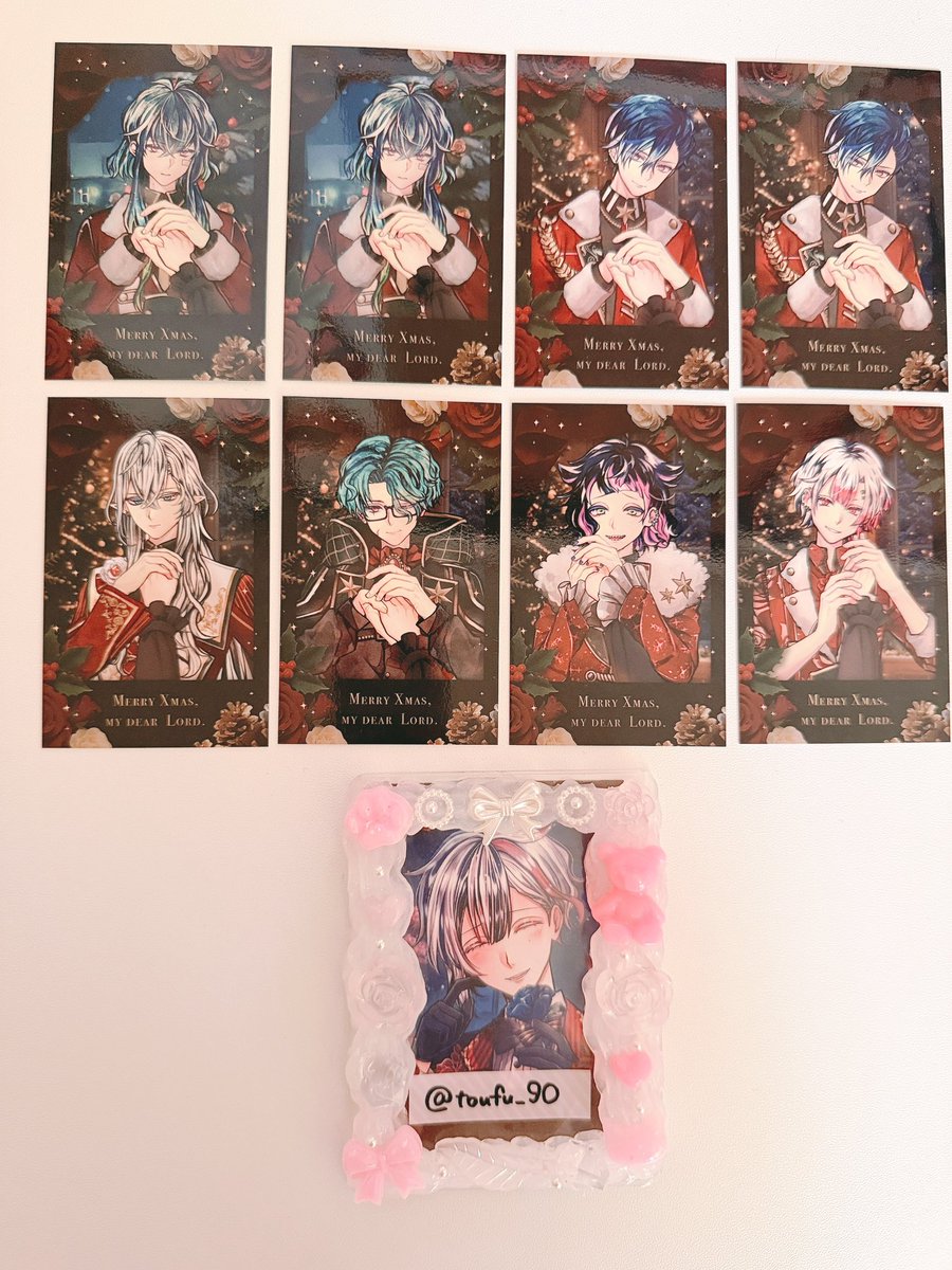 あくねこ 悪魔執事と黒い猫 交換 クリスマス チェキ 求┊ ベリアン 譲