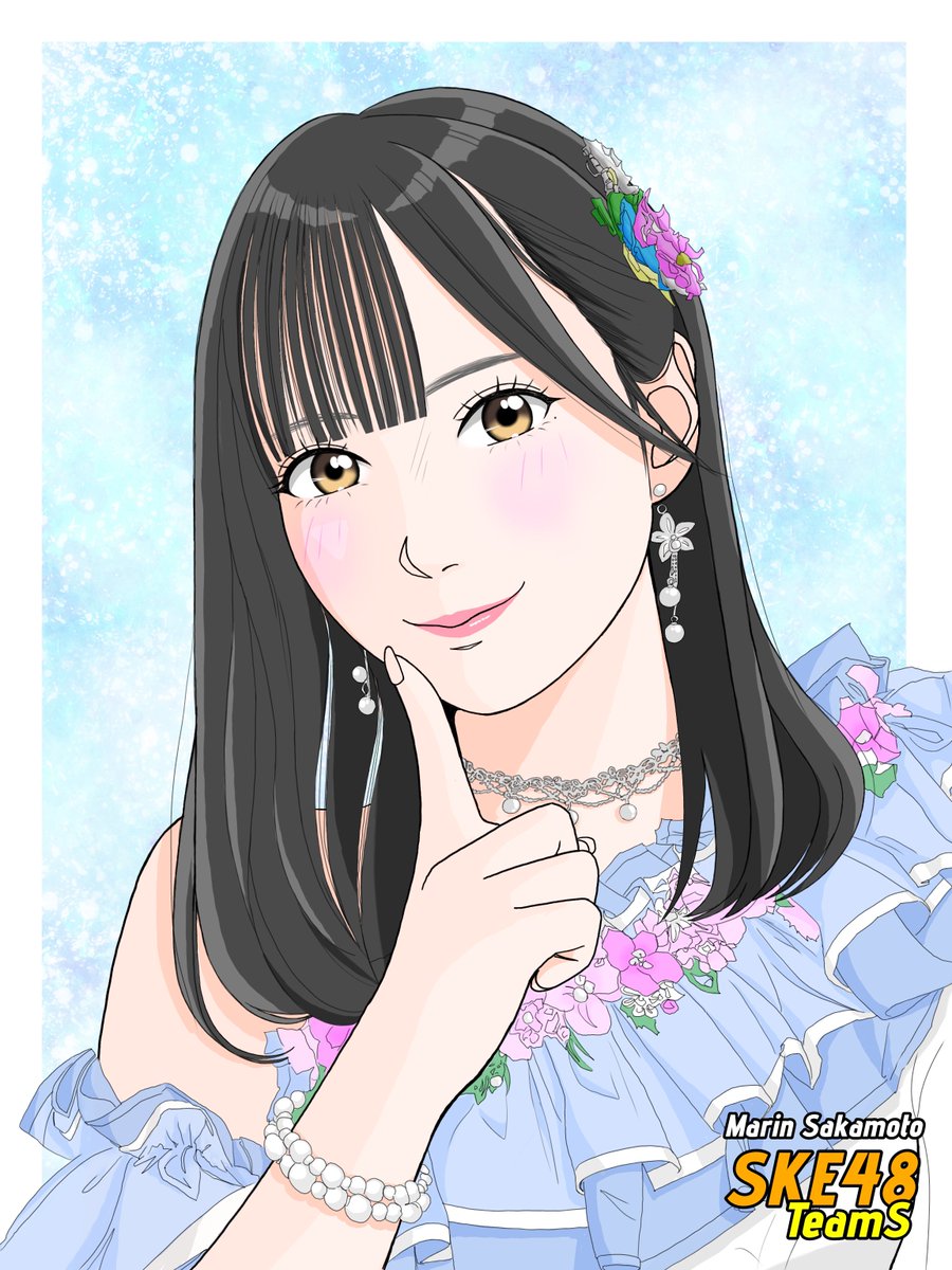 坂本真凛ちゃんは可愛い まりんちゃんはどんな角度・光源でもまりん