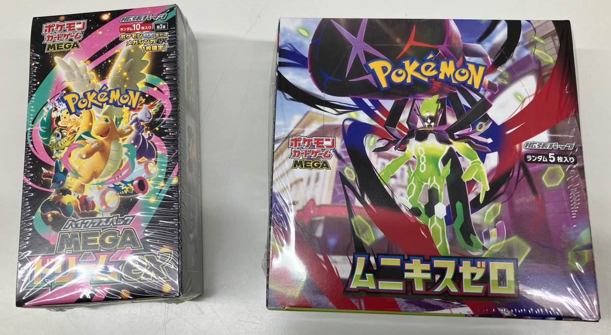🌈新品トレカ情報🌈 ＃ポケモンカード ＃MEGAドリームex #ムニキスゼロ