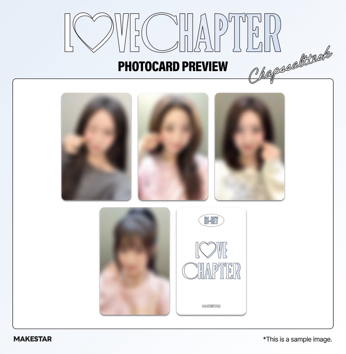 韓国対面サイン会＆ヨントン] H1-KEY 5th Mini Album [#LOVECHAPTER