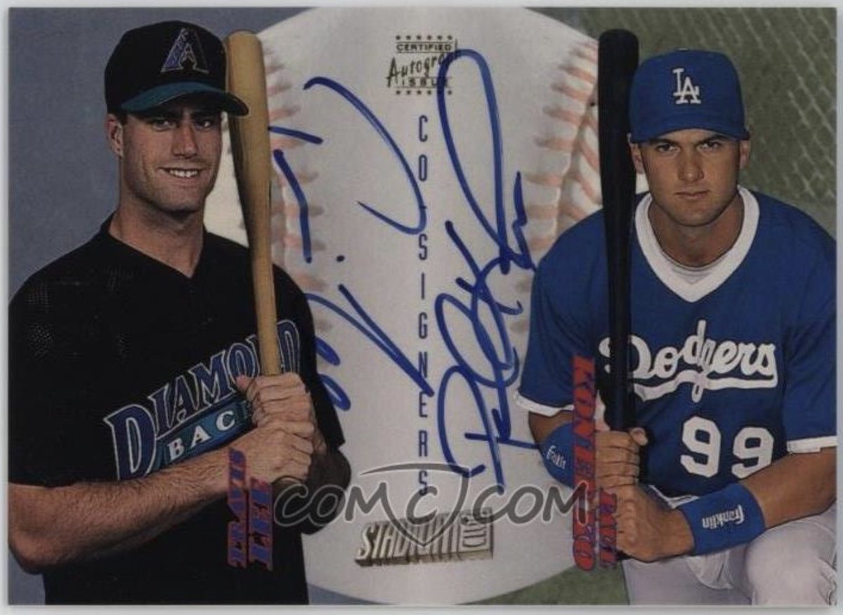 個人的にとっても嬉しいカードです☺️ 98 Stadium Club Co-Signers T