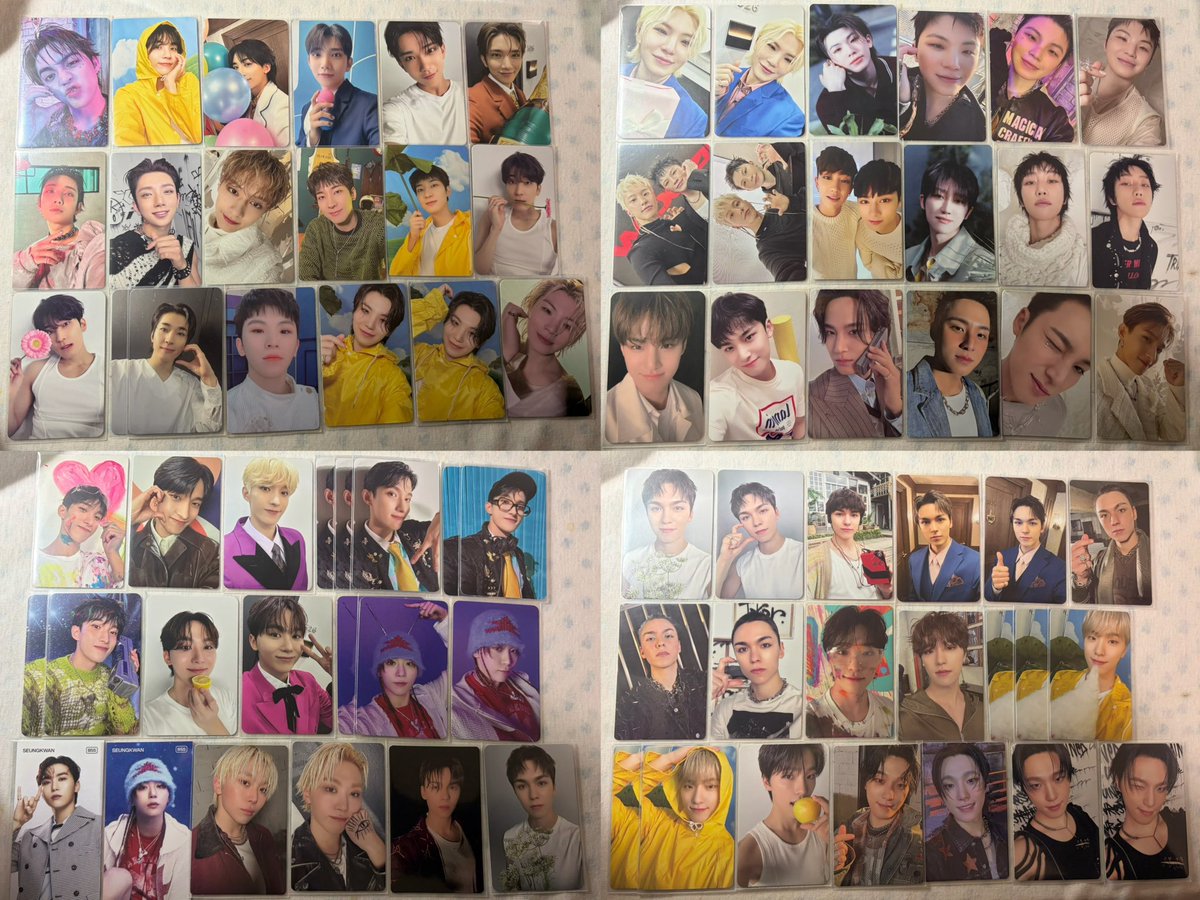 SEVENTEEN セブチ NEW_ 会場限定 来場者限定 トレカ 交換 ユニバ 過去