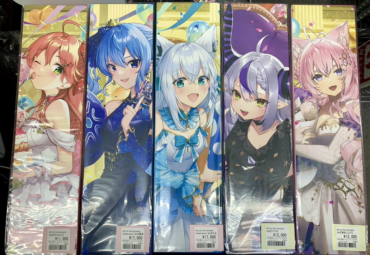 入荷・販売情報🉐 🎉1st Anniversary Celebration set🎉 5種レジ