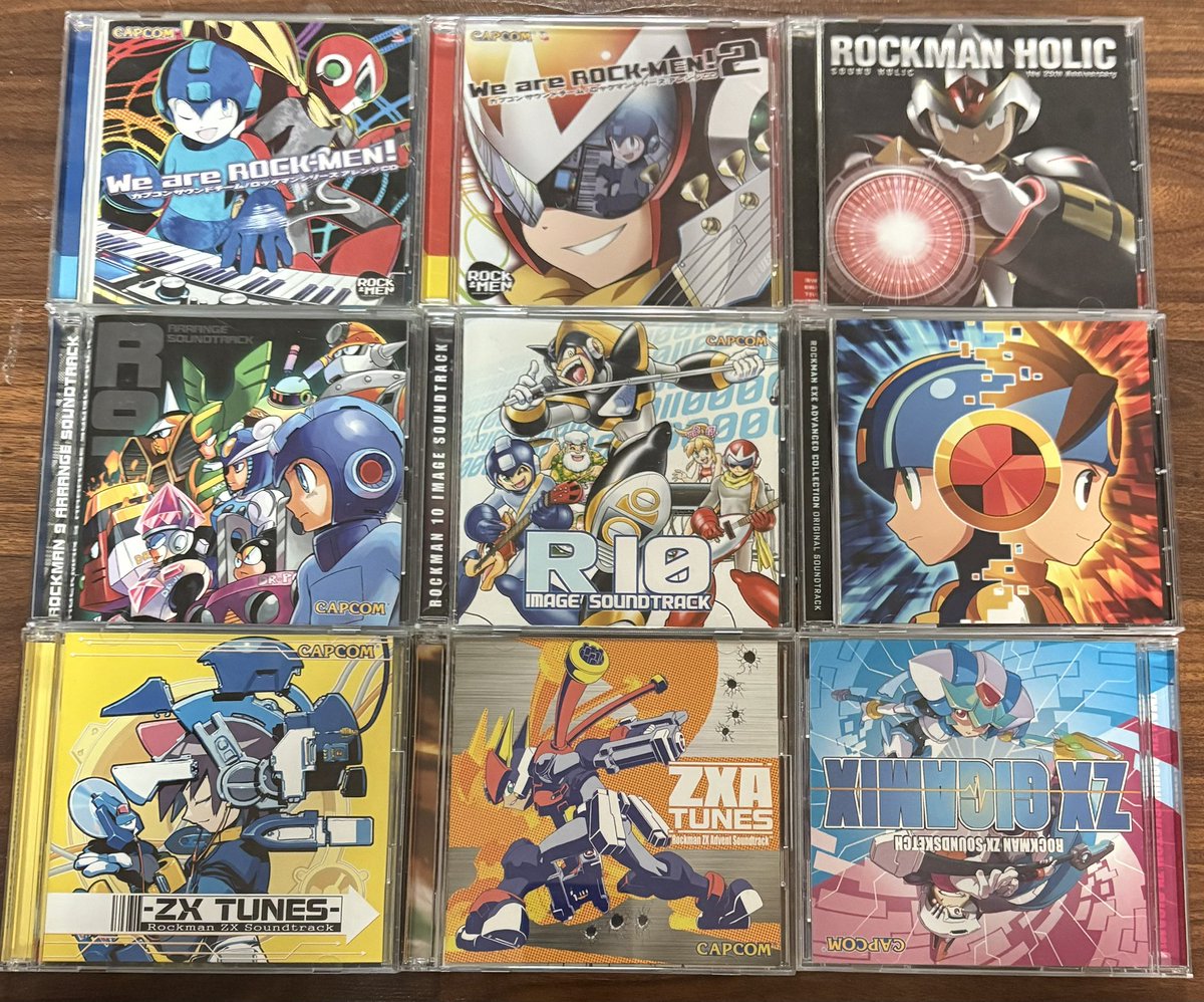 One day I will have every megaman cd known to man