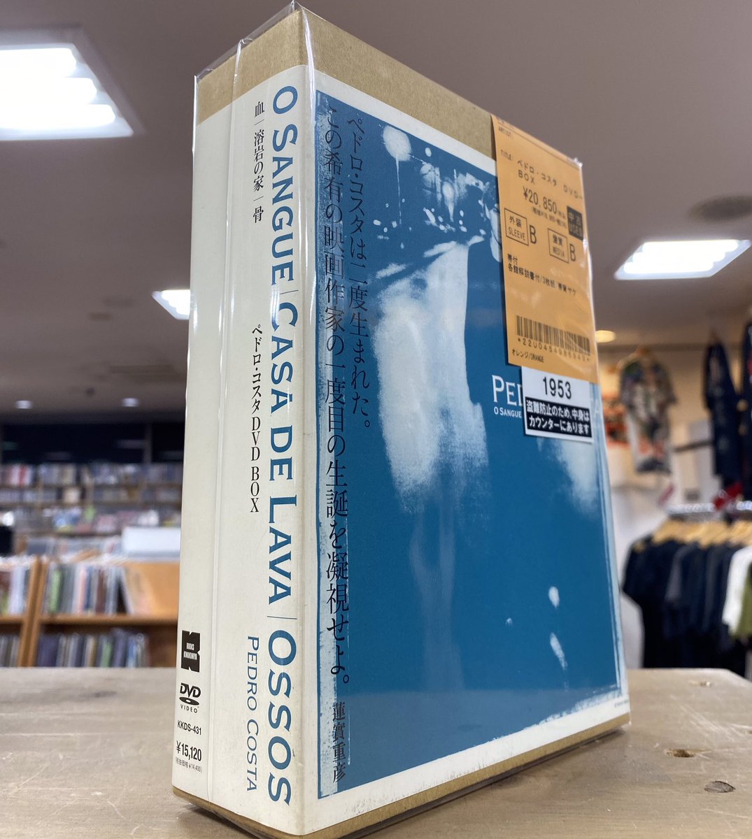 𝑴𝑶𝑽𝑰𝑬- ポルトガルを代表する映画監督🇵🇹 『ペドロ・コスタ DVD