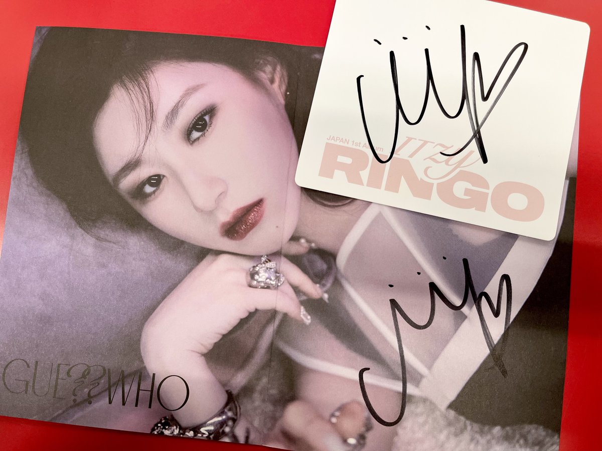ITZY #있지 チェリョン 直筆サイン入荷しました🌟 AKIBAカルチャーズ