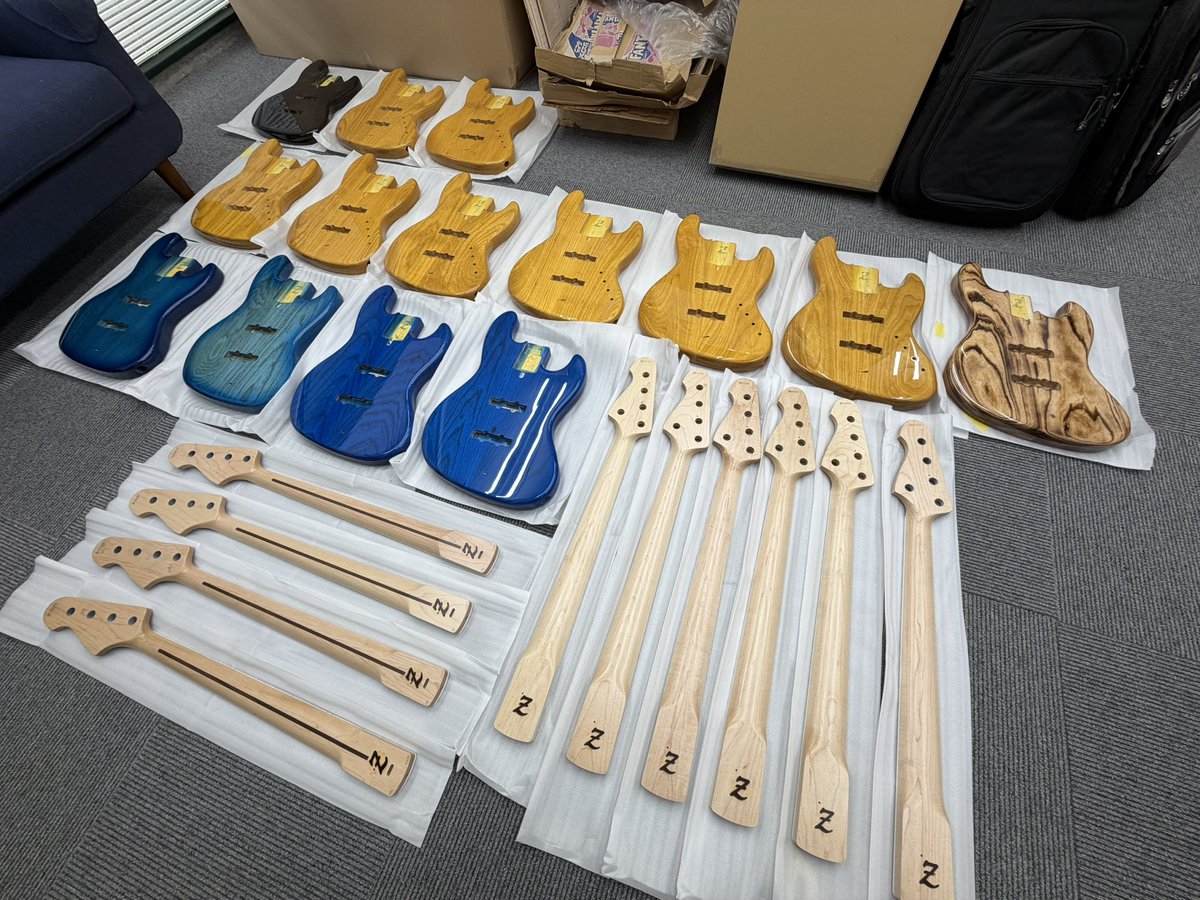 M#265/18Pの塗装が完了しました！ 今人気のブルー系のカラーも綺麗に