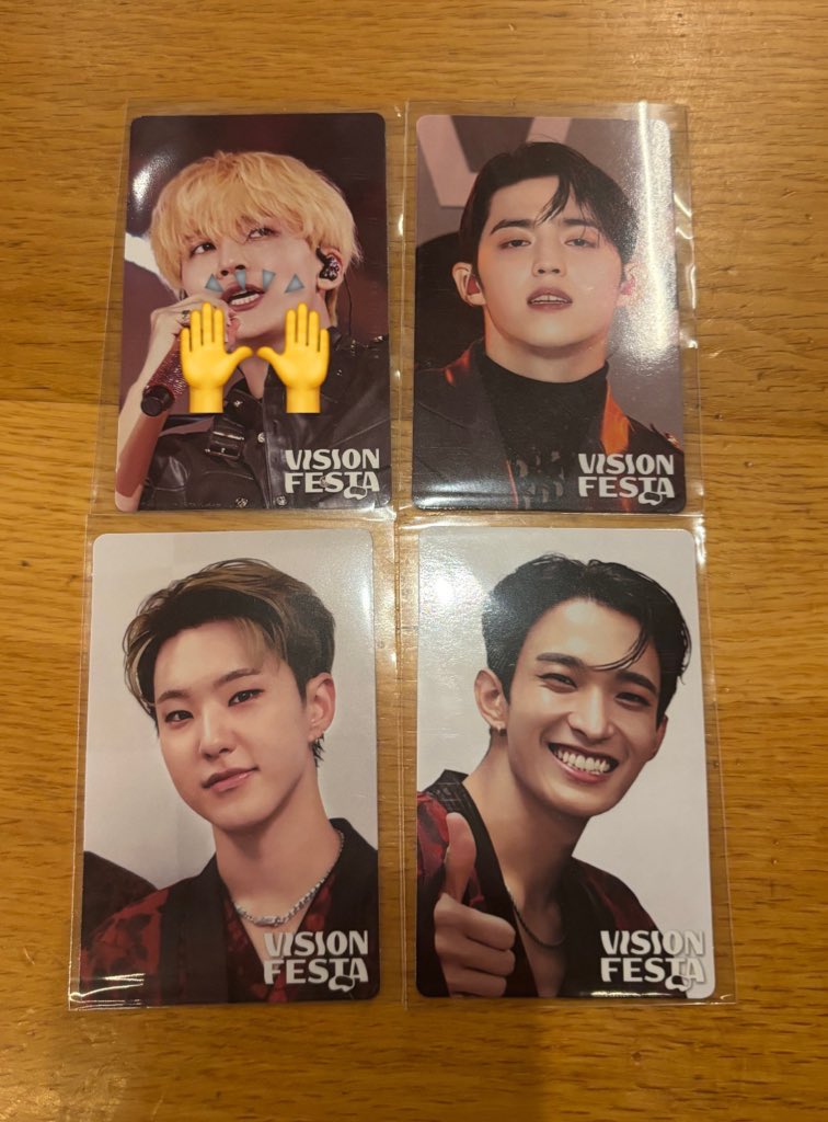 VISION FESTA 特典 トレカ 交換 求 SEVENTEEN ミンギュ 譲 エスクプス