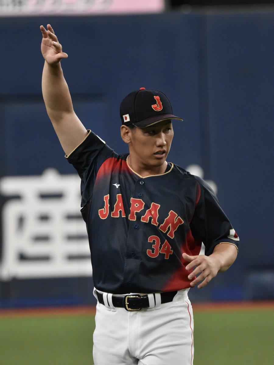 ストレッチ⚾️ #WorldBaseballClassic #WBC #侍ジャパン #吉田正尚