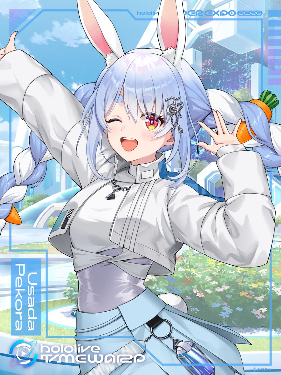 ついにEXPO&fes当日🩵⸝꙳ あんたたち応援頼んだぺこ( ՞. ̫