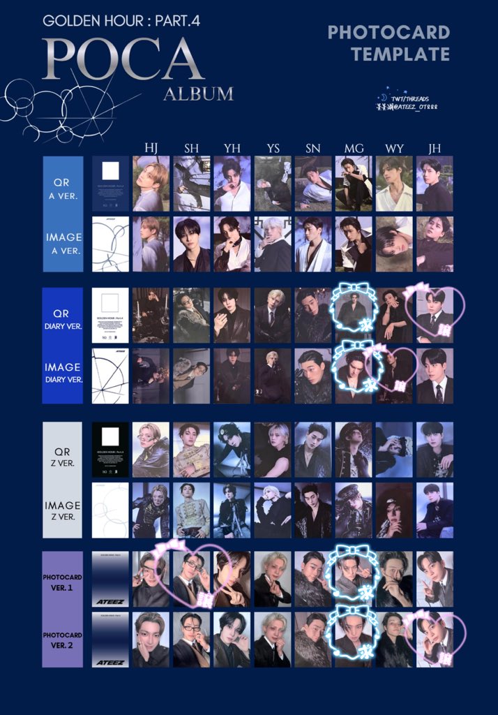 ATEEZ GOLDEN HOUR:Part.4 makestar メクス ラキドロ アルバム トレカ