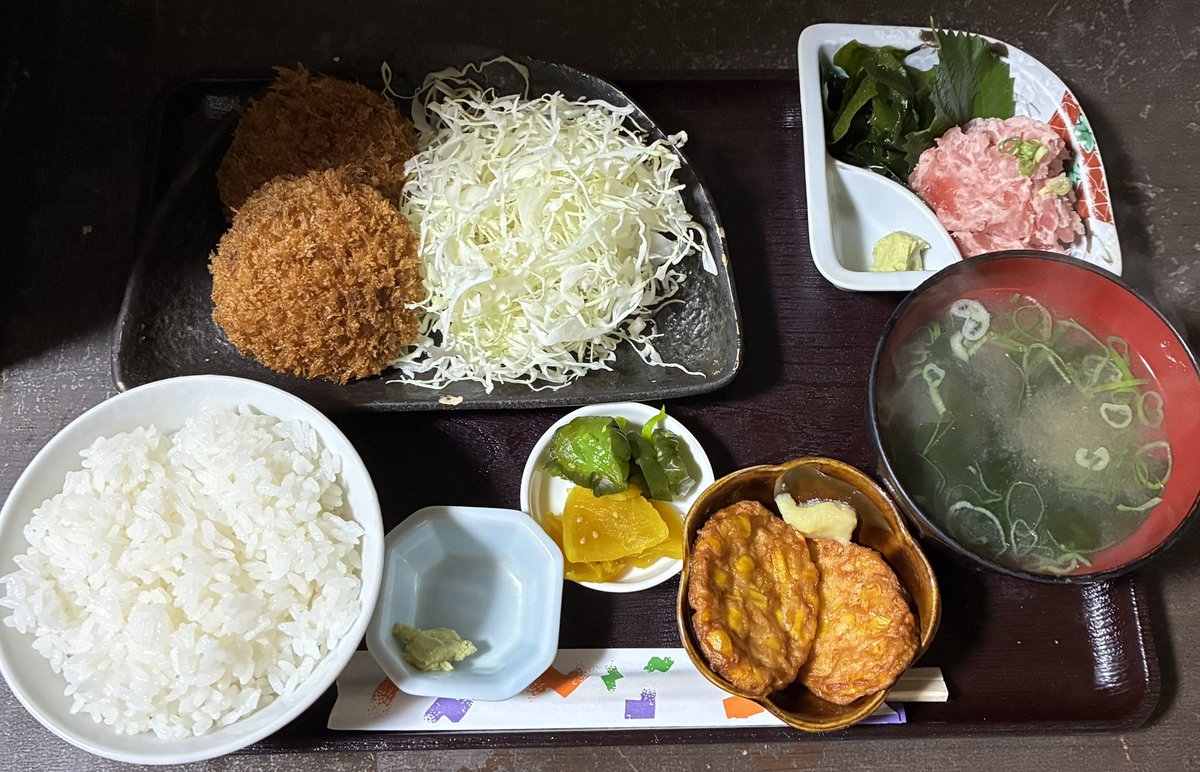 ランチ営業、終了しております。 夜営業は18:00開始予定。 夜も