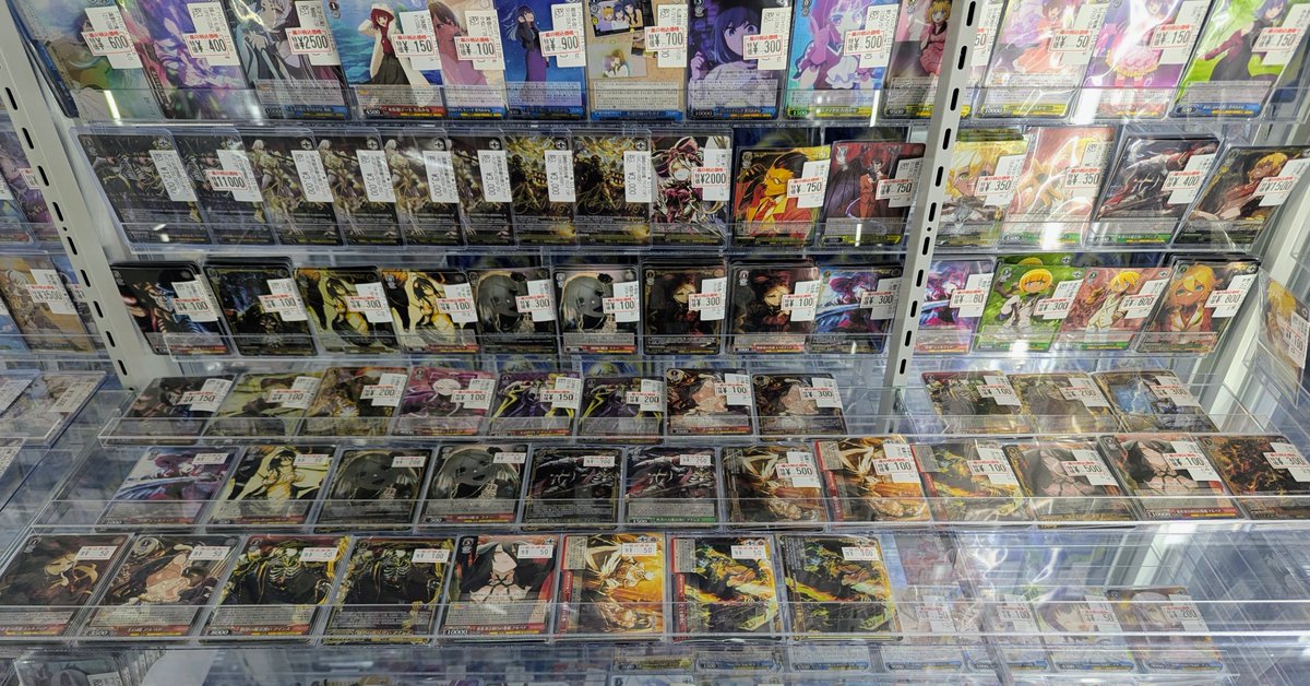 ヴァイスシュヴァルツ #オーバーロード オバロデッキパーツ大量入荷