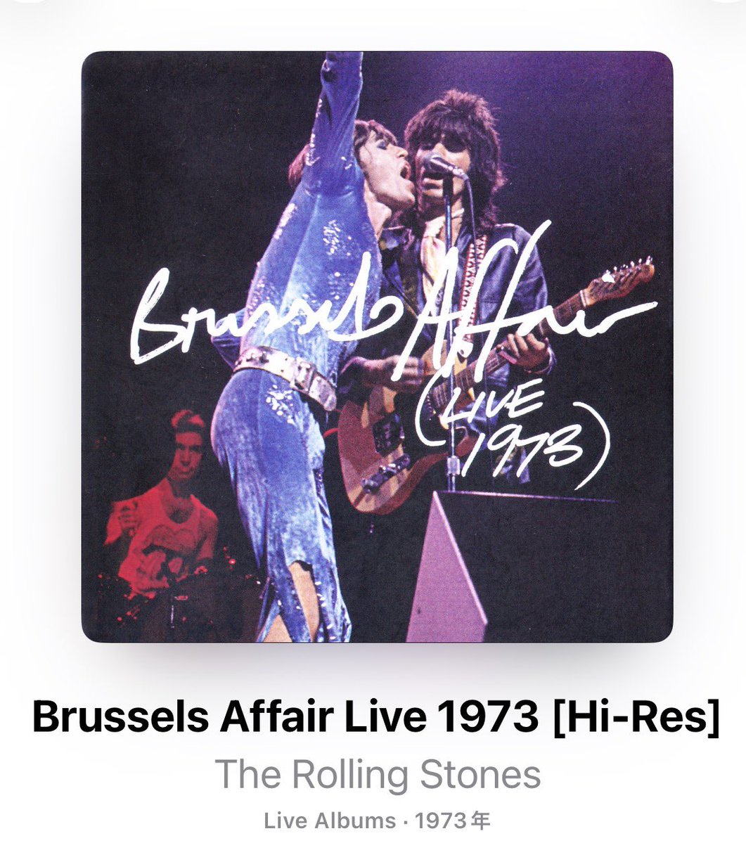 NowPlaying The Rolling Stones Brussels Affair Live 1973 Billy