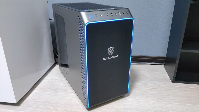 GALLERIA RM5C-R46Tの実機レビュー|最新世代のCPU・GPUで重い3Dゲーム