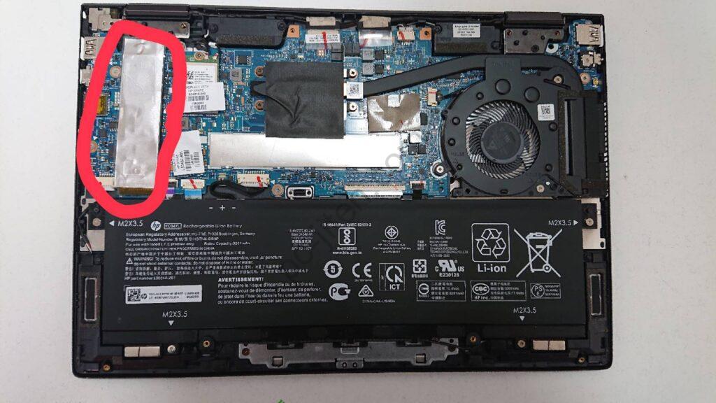 X360 13-AR0003AUのSSDが故障したときの症状と交換手順 ｜X360 13