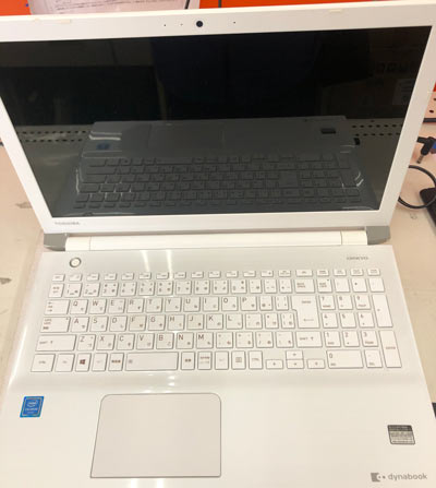 TOSHIBA dynabook T65/H PT65HGP-REAのSSD換装+メモリ増設サービス