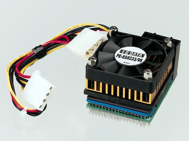 アイ・オー・データ、PC-9821用K6-2/333搭載CPUアクセラレータほか