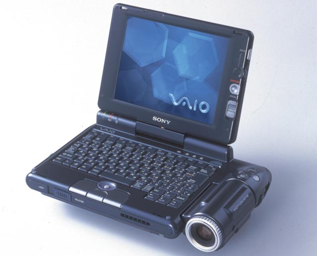 ソニー、カメラ付きミニノート「バイオGT」にWindows 2000モデル