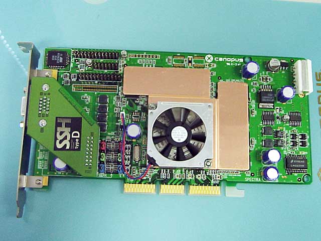 カノープス、GeForce3搭載ビデオカード「SPECTRA X20」