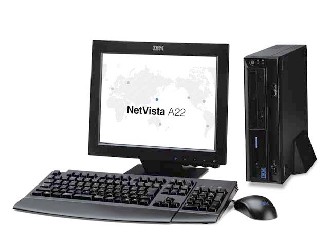 IBM、ブラックカラーで統一されたデスクトップPC「NetVista」