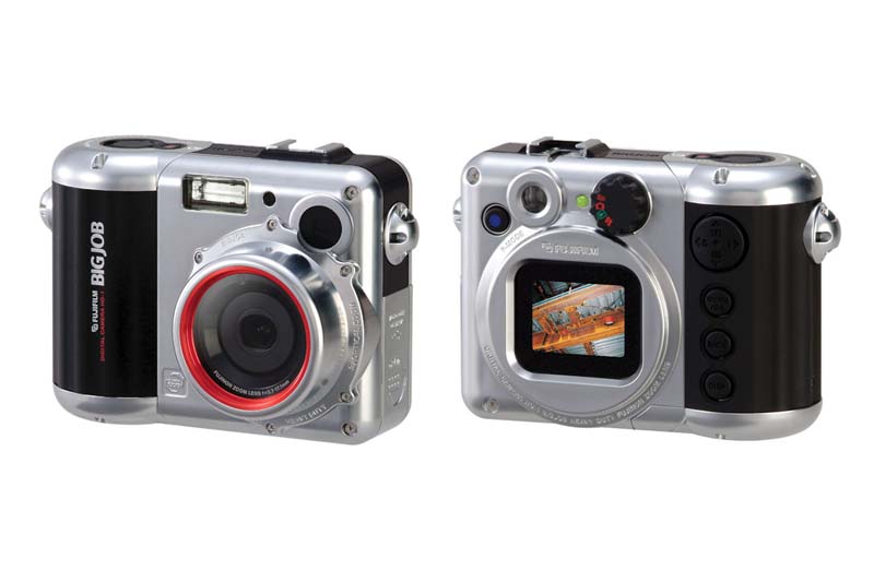 富士フイルム、アウトドア向け光学3倍デジカメBIGJOB「HD-1」
