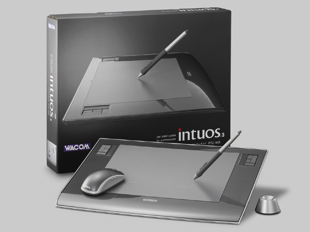 ワコム、オプション品とレッスン書を追加した「Intuos3 スタートパック」