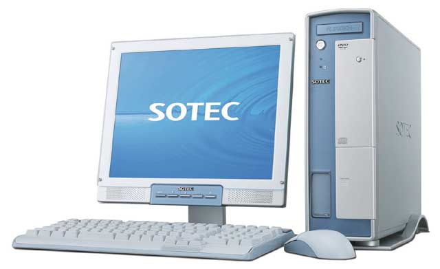 ソーテック、15型液晶付きで10万円を切る「PC STATION」