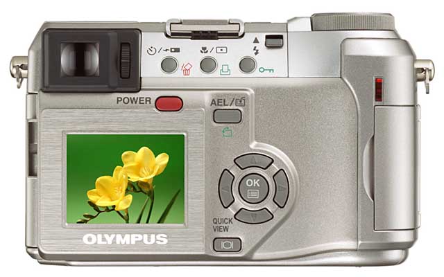 オリンパス、光学10倍ズームの400万画素デジカメ「C-750 Ultra Zoom」