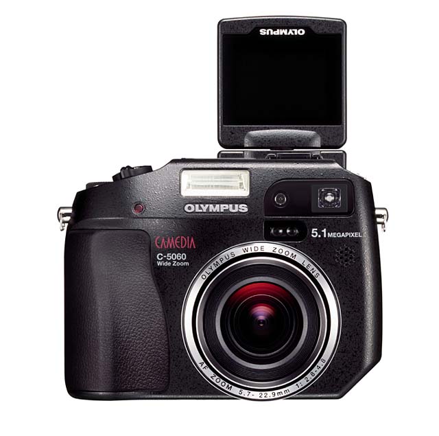 オリンパス、27mmからの広角光学4倍ズーム搭載「C-5060」