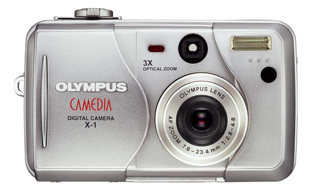 オリンパス、xD対応の500万画素コンパクトデジカメ「X-2」