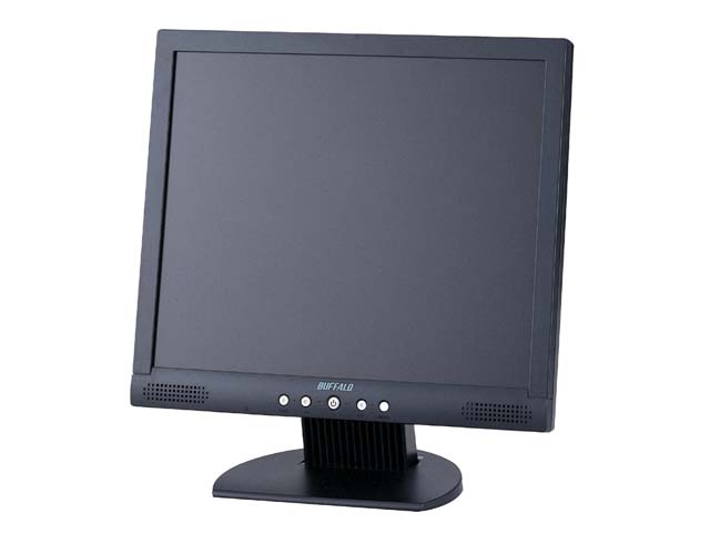 バッファロー、電源/スピーカー内蔵の19/17型液晶