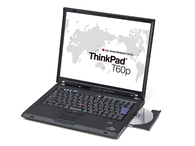レノボ、1.16kgのCore Duo搭載ノート「ThinkPad X60s」